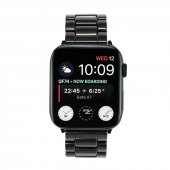 Apple Watch 38mm KRD-15 Metal Kordon Kayış - 4