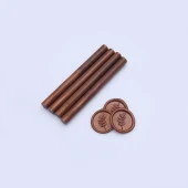 Mühür Mumu Çubuk 11mmx120mm 10 lu Paket Model: 538 BRONZ KAHVE - 2