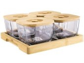 Bambum Krosna 9 Parça Cam Kahvaltılık B4582 - 1