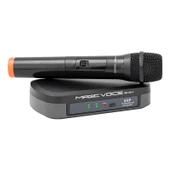 Ayt Magicvoice MV-3811 VHF El Tipi Telsiz Mikrofon Kablosuz El Mikrofonu 60 Metre Çekim Mesafesi Kablosuz Mikrofon - 4