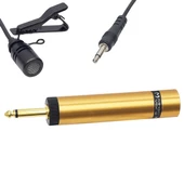 Magicvoice MV-445 Çantalı 5 Metre Kablolu Yaka Mikrofonu Cami Okul Konferans Yaka Mikrofon Kablolu Çantalı - 1
