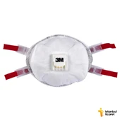 3M 8835+ Ventilli Toz Maskesi FFP3 (5 Adet-Kutu) thumbnail 1