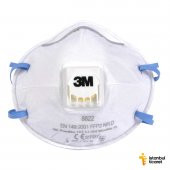 3M 8822 Ventilli Toz Maskesi FFP2 (10 Adet/Kutu) - 1