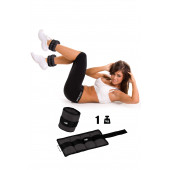 Spor Byfit 1 Kg x 2 Adet Siyah El veya Ayak Bileği Ağırlığı - 1