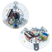 MAGICVOICE MV-6695 12 CM 6 WATT [DELİK ÇAPI 15 CM) METAL KASA TRAFOLU ALÇIPAN HOPARLÖR BEYAZ - 2