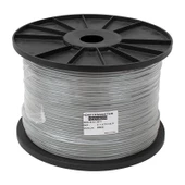 Powermaster 2+1 Gri 0.22 Mm CCTV Kamera Kablosu 500 Metre Kamera Dvr Kayıt Cihazı Arası Kablo - 1