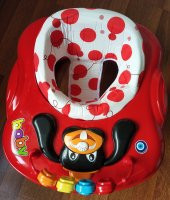 Boby Müzikli Yürüteç Çocuk Yürüteci Kırmızı - 2