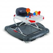 Babyhope 219 Tobby Yürüteç Yürüme Arabası Bebek Yürüteci Gri - 1