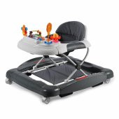 Babyhope 212 Royal Müzikli Oyuncaklı Sallanır Yürüteç Gri - 1