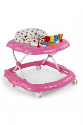 Budy Müzikli Yürüteç Bebek Yürüteci Pembe 2075 - 1