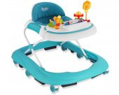 Babyhope 213 Star Bebek Yürüteç Turkuaz / - 1