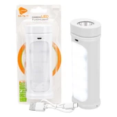 Powermaster FA-7677 İki Kademeli Şarjlı Ledli El Feneri Işıldak 10 Watt Kaliteli - 3