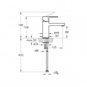 Artema Flo S A41936 Lavabo Bataryası Krom - 2