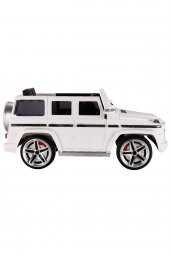 Babyhope 439 Mercedes G65 Amg Uzaktan Kumandalı 12 V Akülü Jeep Beyaz - 2