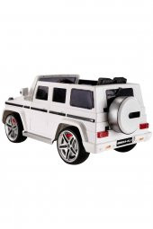 Babyhope 439 Mercedes G65 Amg Uzaktan Kumandalı 12 V Akülü Jeep Beyaz - 4