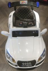 Babyhope 436 Audi E-Drive-5 Beyaz 12 V Akülü Araba Kırmızı - 2