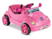 Babyhope 407 Rally Pedallı Çocuk Arabası Pembe - 1