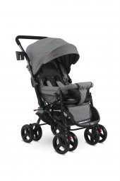 Babyhope 604 Çift Yönlü Bebek Arabası Gri - 1