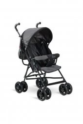 Babyhope SC-100 Tam Yatarlı Gri Baston Bebek Arabası Gri - 1