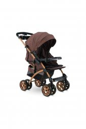 Babyhope BH-609 Polo Bebek Arabası Kahverengi - 1