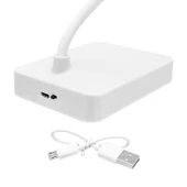 Powermaster MX-8803B USB li Dokunmatik Düğmeli Üç Modlu Masa Lambası Esnek Kitap Okuma Lambası - 2