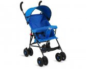 Babyhope SC-107 Siyah Baston Bebek Arabası Mavi - 1