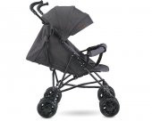 Babyhope SC-100 Tam Yatarlı Gri Baston Bebek Arabası Kırmızı - 3