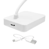 Powermaster MX-8803B USB li Dokunmatik Düğmeli Üç Modlu Masa Lambası Esnek Kitap Okuma Lambası - 7