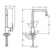 Artema Flo S A42103 Eviye Bataryası Krom - 2