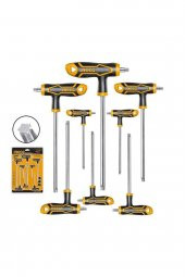 Endüstriyel 8li T Kollu Torx Anahtar Seti - 1