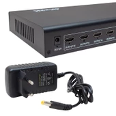 POWERMASTER PM-4948 16 PORT 1080P 4KX2K 3D 16 PORT HDMI SPLITTER DAĞITICI - 5