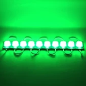 Powermaster 12V 1.5W Yeşil Mercekli Modül Led 40x30mm - 5