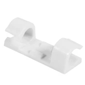 Ayt 3M Yapışkanlı 20 li Beyaz Kablo Sabitleyici Düzenleyici Klips Kablo Tutucu Tutacağı - 2