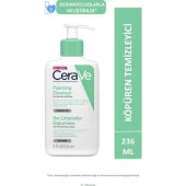 Cerave Köpüren Temizleyici Seramid & Hyaluronik Asit Normal & Yağlı Ciltler Yüz Vücut 236 ml - 2