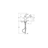 Artema Harmony Xl A42147 Pull-Out Eviye Bataryası" Krom - 2