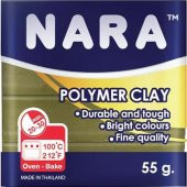NARA POLYMER CLAY 55gr.DARK OLIVE - 1