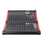 Magicvoice MV-P800 8 Kanal USB Bluetooth Destekli Deck Mixer Anfi Stüdyo Tipi Profesyonel Amfi - 7
