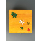 Ahşap Hediye Kutusu Süslü - 3