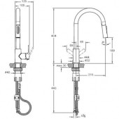 Artema A42145 Maestro Pull-Down Mutfak Bataryası - 2