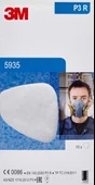 3M 5935 P3 Toz ve Sis Filtresi (1 Çift) - 4