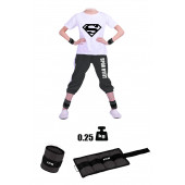 Spor Byfit 0.25 Kg x 2 Adet Çocuklar için Siyah El veya Ayak Bileği Ağırlığı - 1