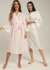 Bone Club 5426 Gri  Keten Sabahlık thumbnail 1