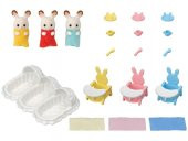 Sylvanian Families Üçüzler Bakım Figür Seti - 7