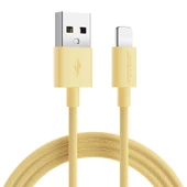 Joyroom İphone USB Renkli Yanmaz Silikon Data Şarj Kablosu - 1