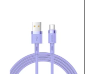 Joyroom İphone USB Renkli Yanmaz Silikon Data Şarj Kablosu - 5