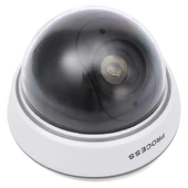 Powermaster PM-2001 Kırmızı Ledli Maket Dome Kamera Caydırıcı Kamera - 1