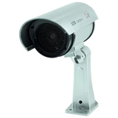 Powermaster Kırmızı Ledli Maket Kamera Caydırıcı Sah te Kamera Gerçek Görünümlü Pilli Işıklı Güvenlik Kamerası - 1
