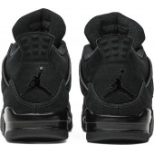 Nike Air Jordan 4 Retro Black Cat Erkek Spor Ayakkabı - 4