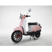 MOTOLUX VINTAGE 50 CC BENZİNLİ SCOOTER BEYAZ PEMBE - 3