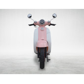 MOTOLUX VINTAGE 50 CC BENZİNLİ SCOOTER BEYAZ PEMBE - 2